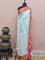 White Muslin Saree
