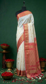 White Muslin Saree
