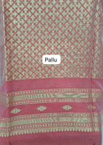 White Muslin Saree Pallu