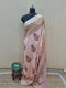 Elegant Peach Maheshwari Cotton Saree 