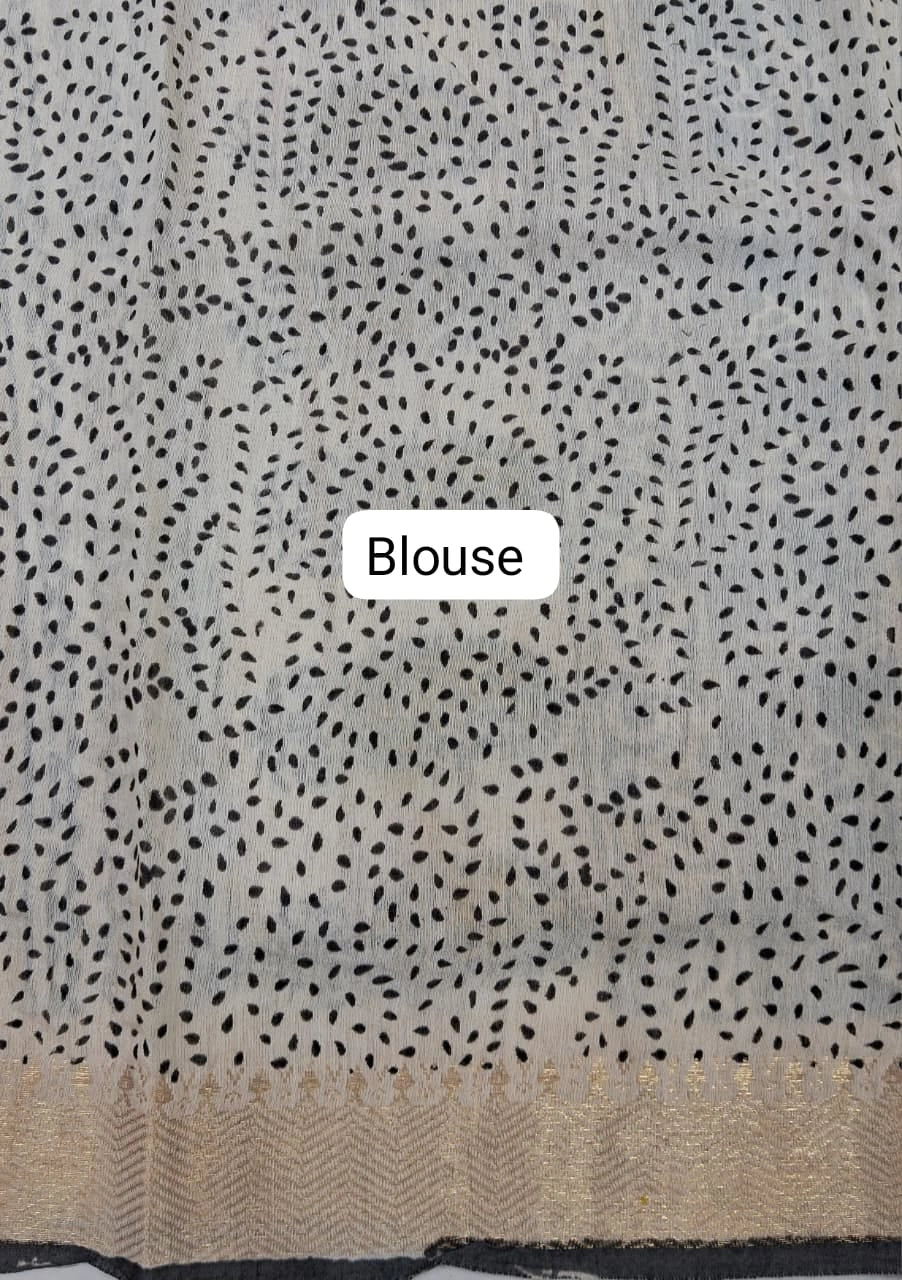 Emerald Green Maheshwari Cotton blouse