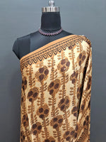 Beige Modal Silk Saree 