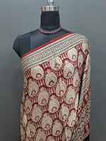 Red Modal Silk Saree