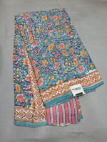 Blue Modal Silk Saree