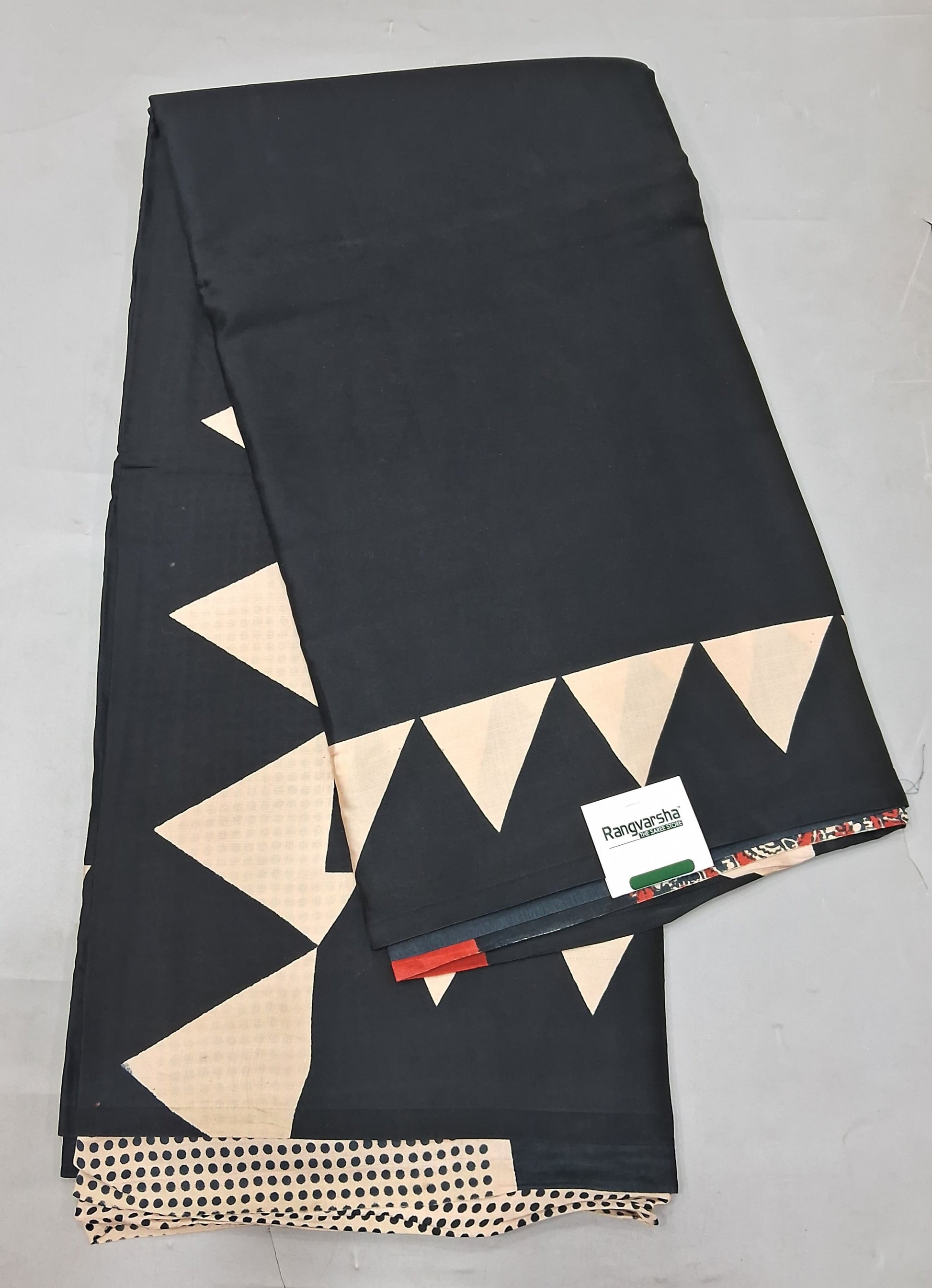 Black Modal Silk Saree