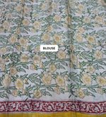 Tomato Red Modal Silk Saree BLOUSE