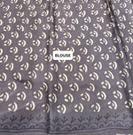 Beige Pure Modal Silk Saree BLOUSE