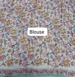 Sky Blue Pure Modal Silk Saree Blouse