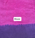Rani Pink Modal Silk Saree Blouse