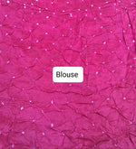 Pink Modal Silk Saree Blouse