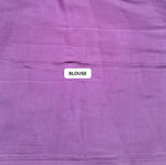 Graceful Grey Matka Silk Saree blouse