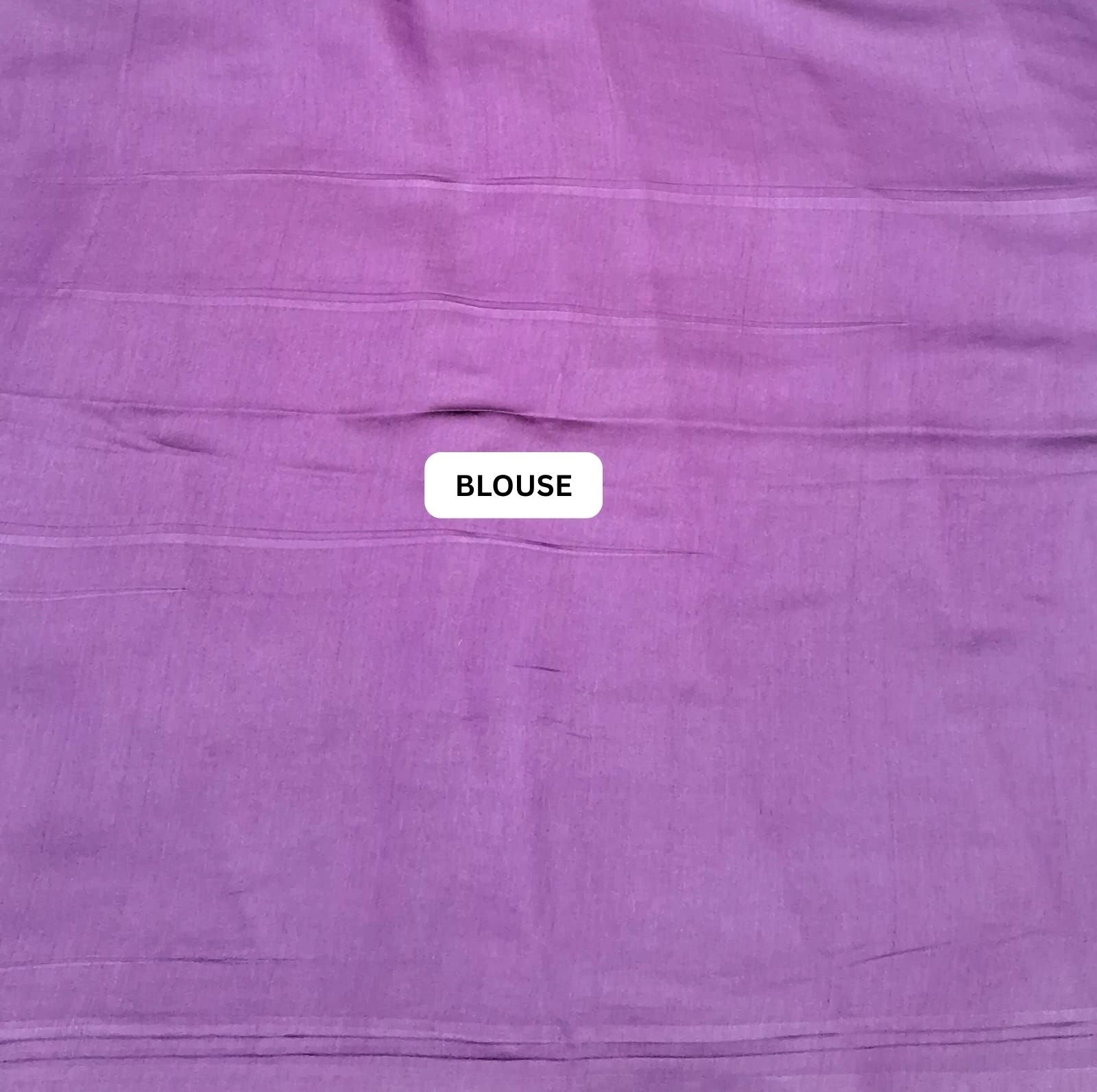 Graceful Grey Matka Silk Saree blouse