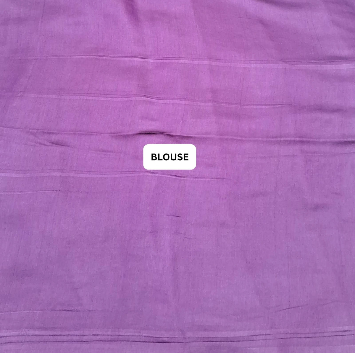Blush Pink Matka Silk Saree blouse