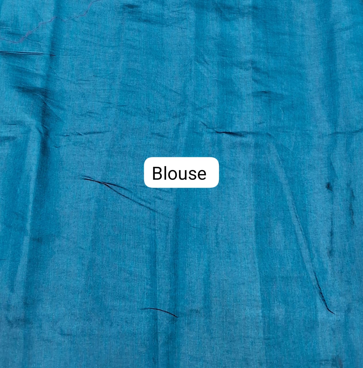 Wine Matka Silk Saree blouse