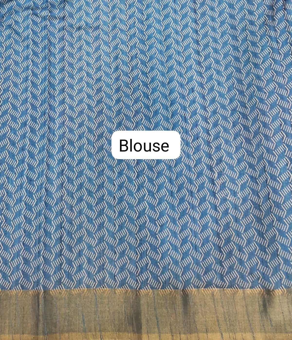 Multicolour Digital Printed Matka Silk Saree Blouse