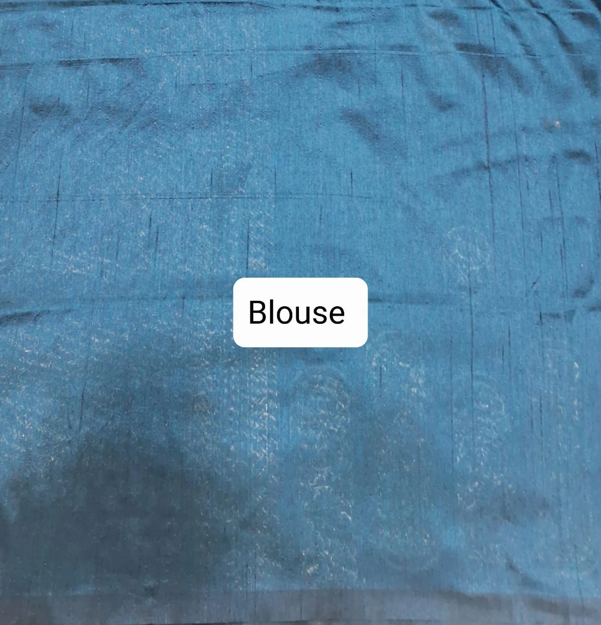 Dark Blue Matka Blouse
