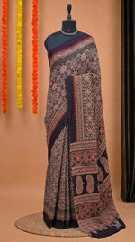 Dark Wine Modal Silk Saree