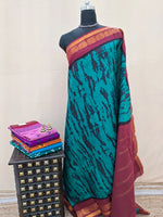 Rama Green Sungudi Cotton Traditional Saree