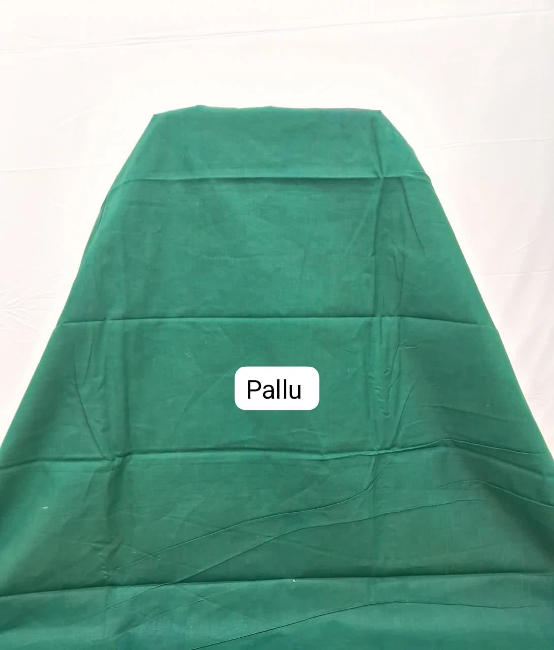 Dark Yellow Sungudi Cotton Saree Pallu