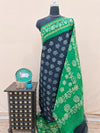 Dark Blue Sungudi Cotton Saree