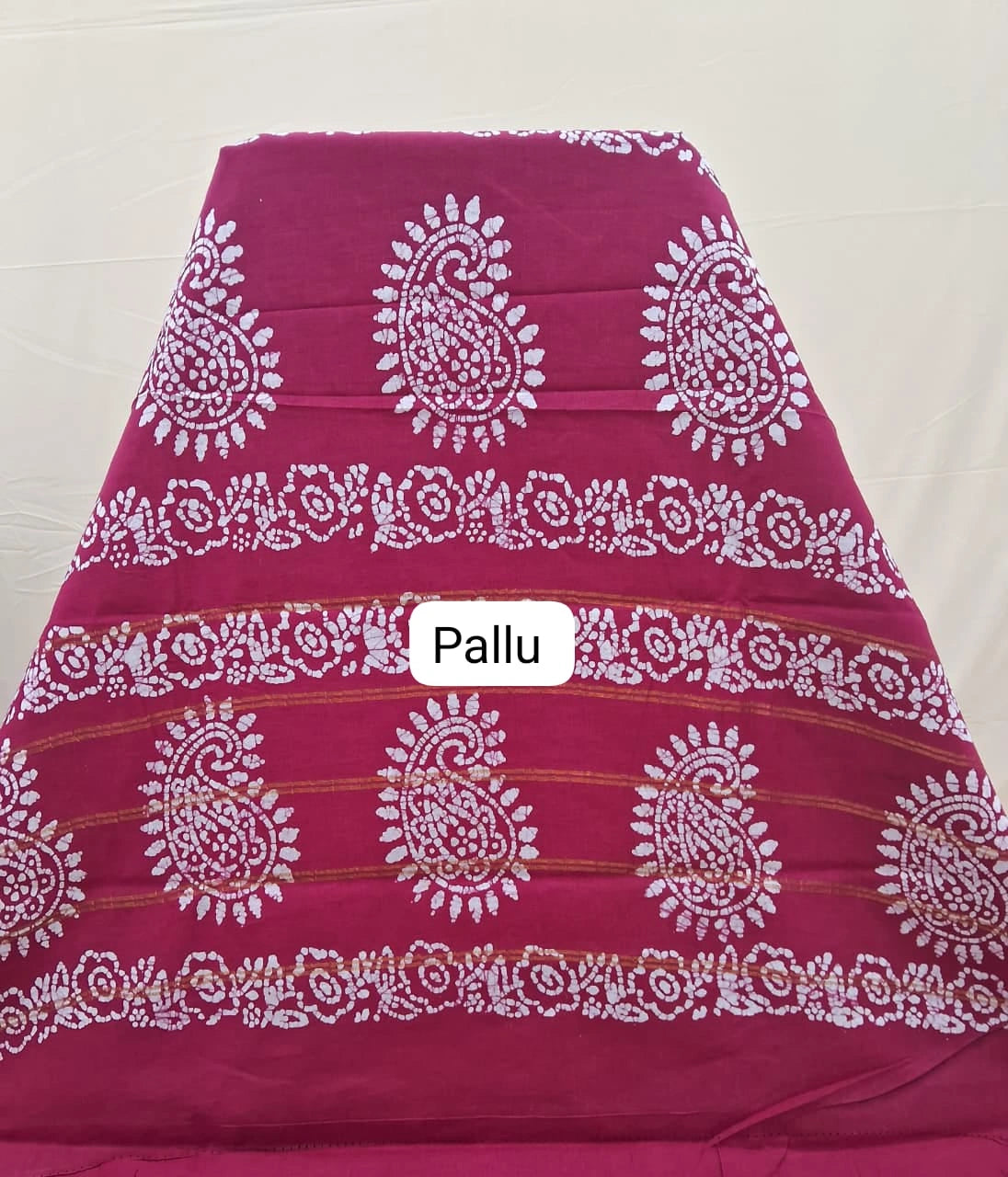 Black Sungudi Cotton Saree Pallu