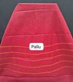 Beige Sungudi Cotton Saree Pallu