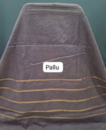 Caribbean Blue Sungudi Cotton Saree Pallu
