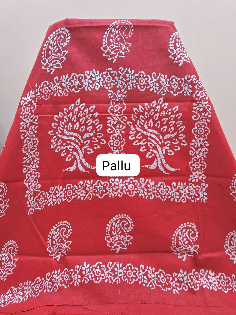 Dark Navy Blue Sungudi cotton saree pallu