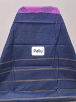 Magenta Sungudi cotton saree Pallu