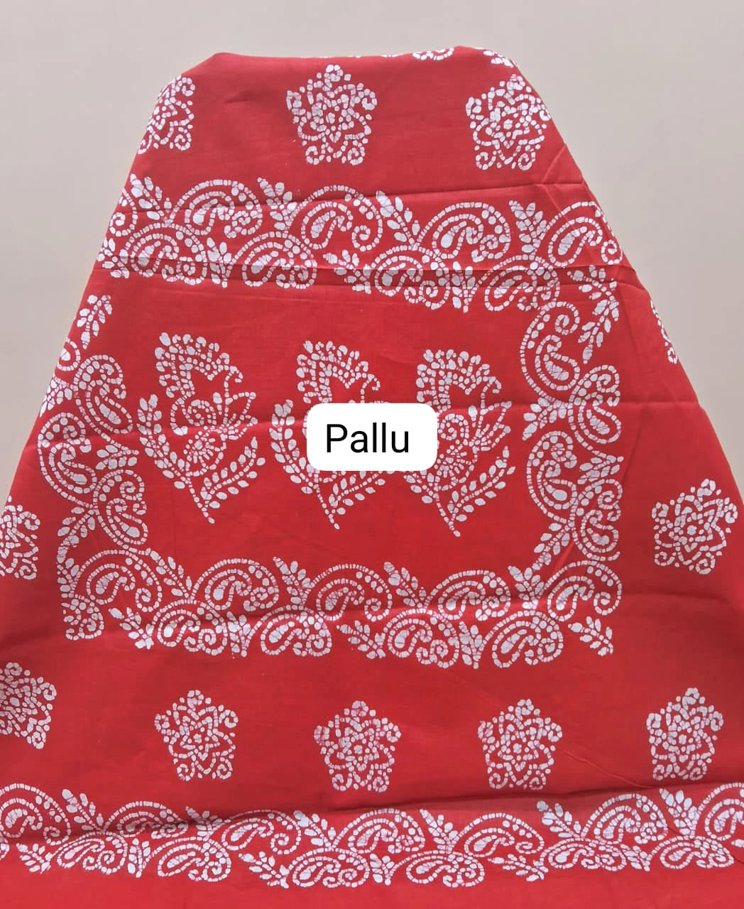 Elegant blue Sungudi cotton saree pallu