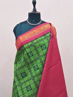 Green Sungudi Cotton Saree 1