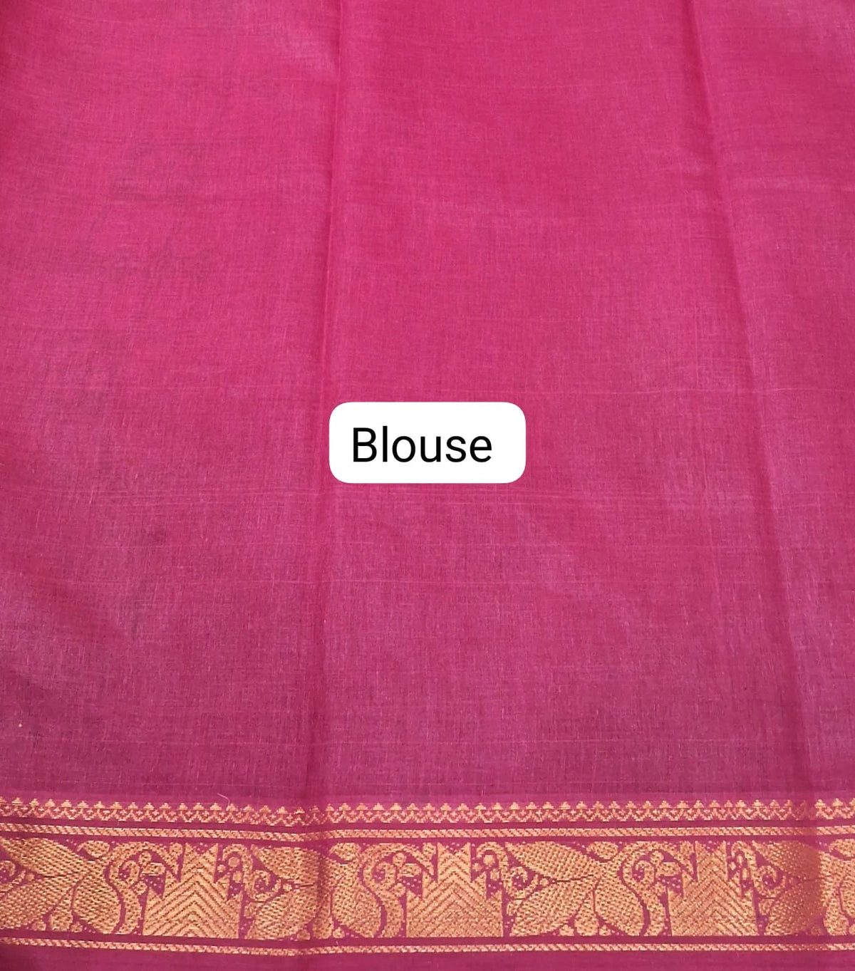 Green Sungudi Cotton Saree Blouse