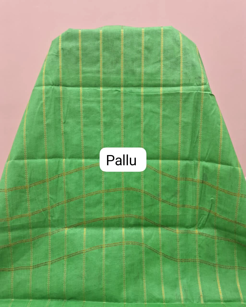 Chocolate Brown Sungudi Cotton Saree Pallu