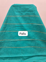 Navy Blue Sungudi Cotton Saree pallu