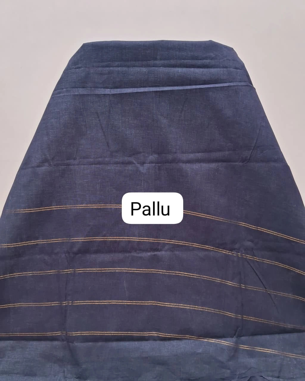 Light Orange Sungudi Cotton Saree pallu