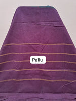Dark Green Sungudi Cotton Saree pallu