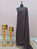 Deep Blue Sungudi Cotton Saree 