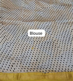 Beige Maheshwari Silk Cotton Saree blouse