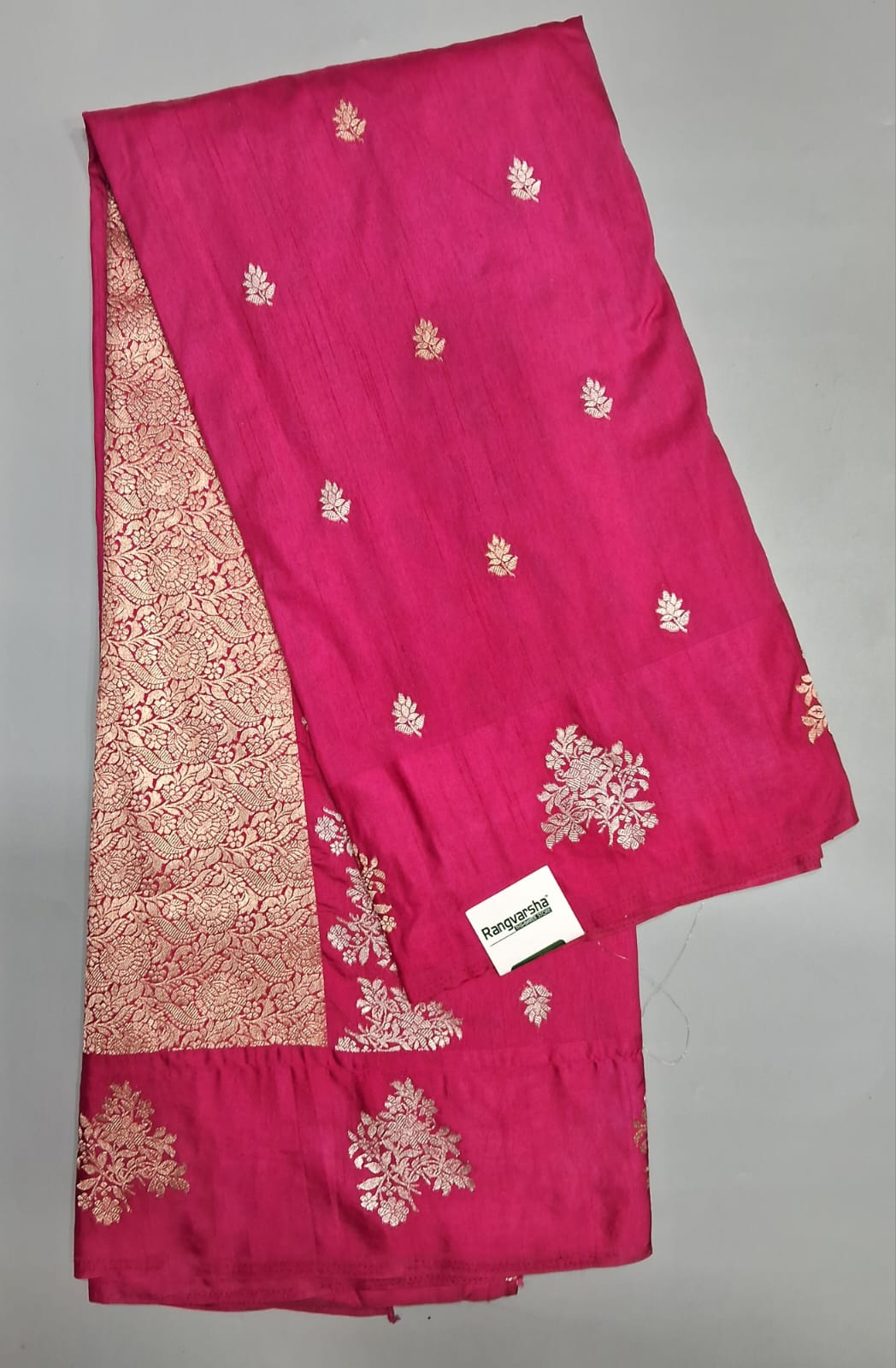 Rani Pink Mashru Silk Saree