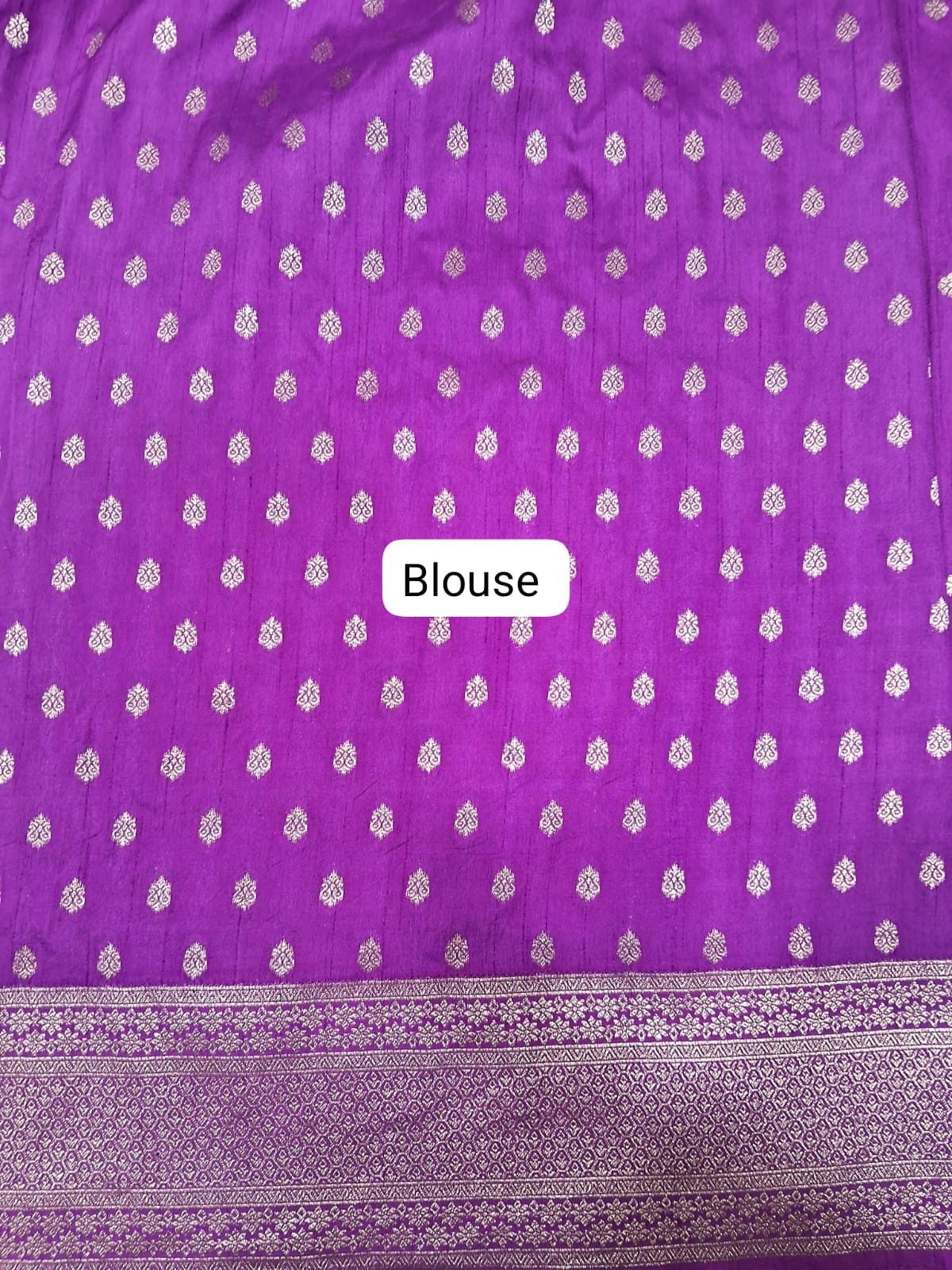 Lavender Mashru Silk Saree  Blouse