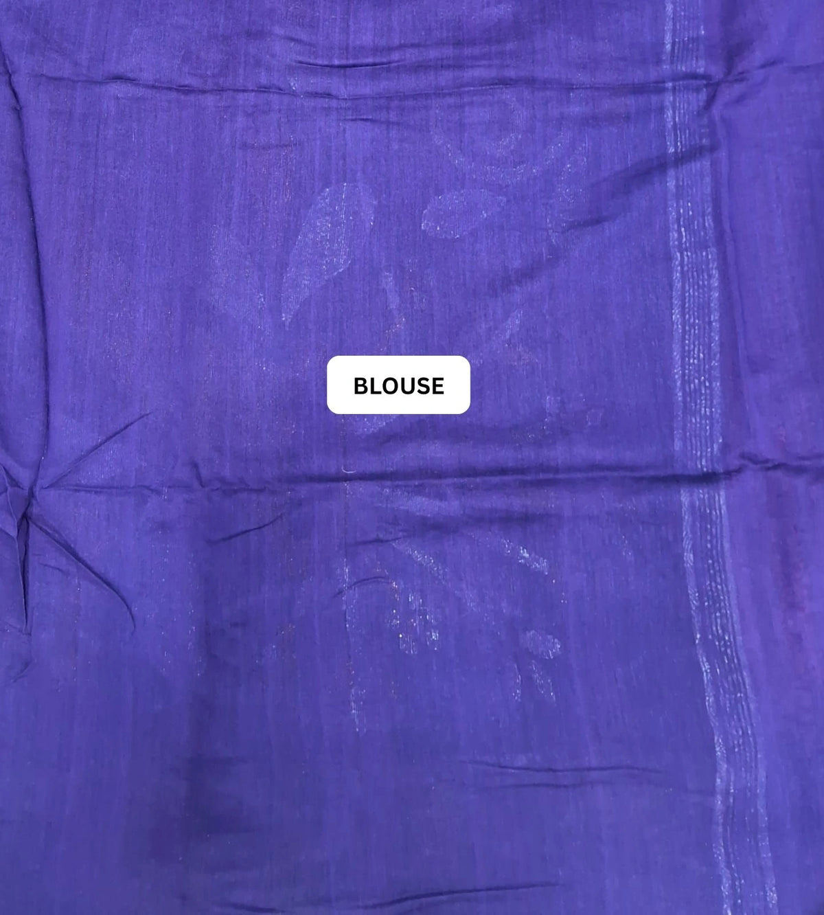 Raspberry Pink Pure Matka Silk Saree blouse