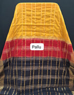 Mango Yellow Mysore Crepe Silk Saree with Elegant Zari pallu