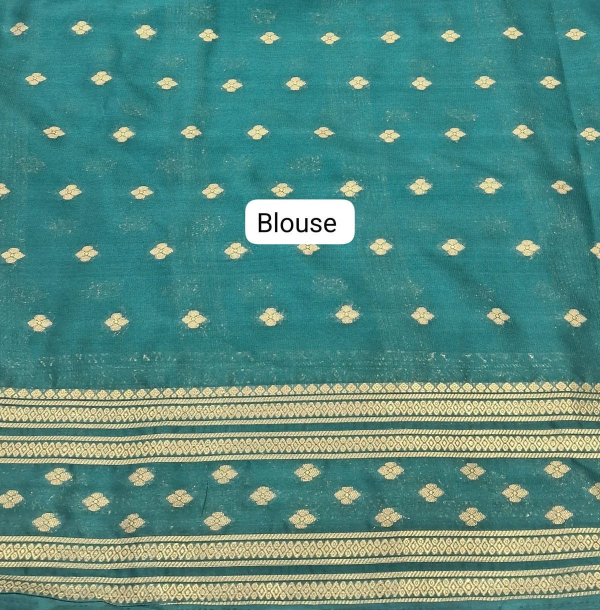 Black Mysore Crepe Silk Saree Blouse