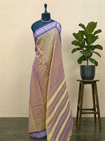 Dual Shaded Plain Narayanpet Cotton Saree 