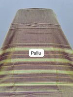 Dual Shaded Plain Narayanpet Cotton Saree Pallu