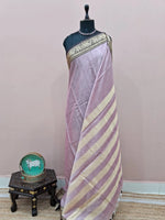 Pastel Onion Pink Plain Narayanpet Cotton Saree