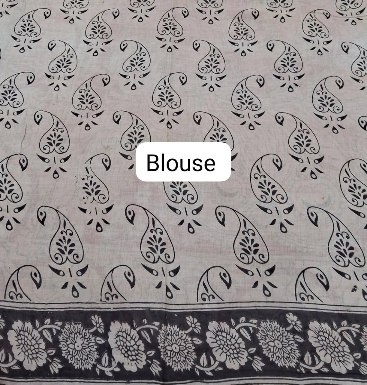 Graceful Cream Kalamkari Cotton Bouse