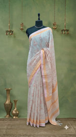Off-White Kanchi Cotton Saree 