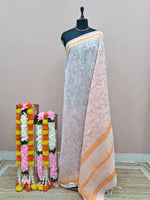 Off-White Kanchi Cotton Saree 