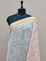 Off-White Kanchi Cotton Saree 1